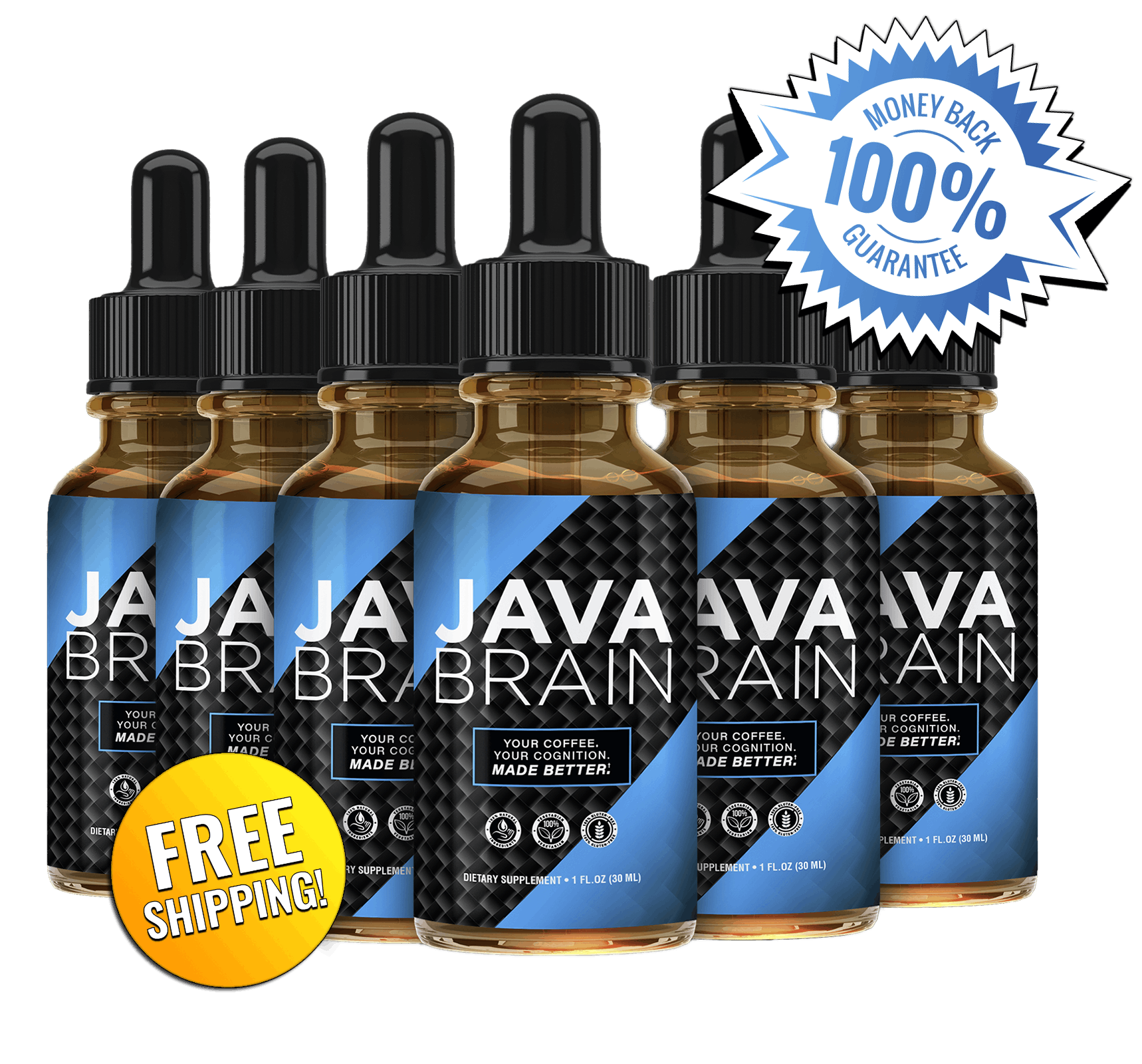 Java Brain Coffee Money-Back Guarantee